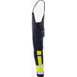 Fristads - Flamestat - Amerikaanse Overall - Hi-Vis Geel/Marineblauw - Klasse 1