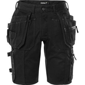 Fristads Stretch werkshorts dames 2527 GCYD - Zwart
