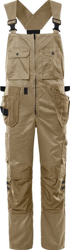 Fristads - Amerikaanse Overall 41 GS25 - Khaki - Gerecycled Polyester en Katoen