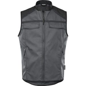 Fristads Vest 5555 STFP Grijs/Zwart maat XS