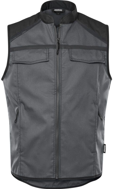 Fristads - Vest 5555 STFP - Grijs/Zwart - Werkjas