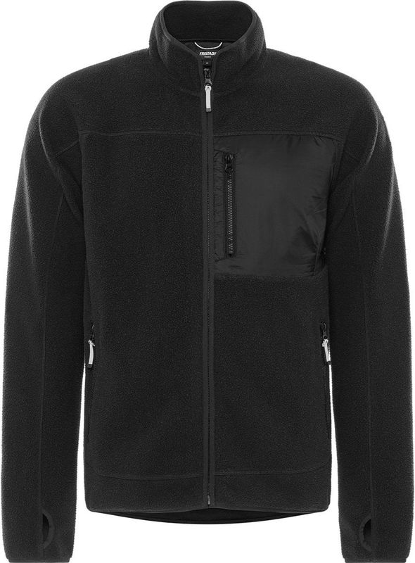 Fristads Argon micro fleecejack Zwart maat XS