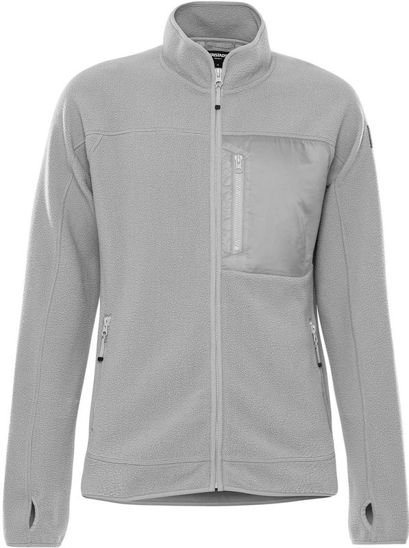 Fristads Argon micro fleecejack dames Lichtgrijs maat S