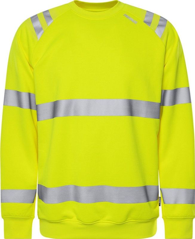 Fristads Hogezichtbaarheids sweater klasse 3 7862 GPSW Hi-Vis Geel maat XS