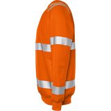 Fristads - Trofta High Vis Sweater - Hogezichtbaarheid - Kleur: Groen - Materiaal: Gerecycled