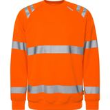 Fristads - Trofta High Vis Sweater - Hogezichtbaarheid - Kleur: Groen - Materiaal: Gerecycled