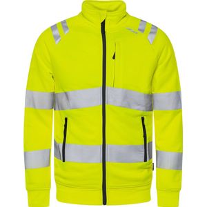 Fristads - Hogezichtbaarheids Sweatjack - Hi-Vis Geel - Klasse 3