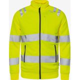 Fristads - Hogezichtbaarheids Sweatjack - Hi-Vis Geel - Klasse 3