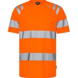 T-shirt - Hi-Vis Oranje - Ademend - Gecertificeerd EN ISO 20471