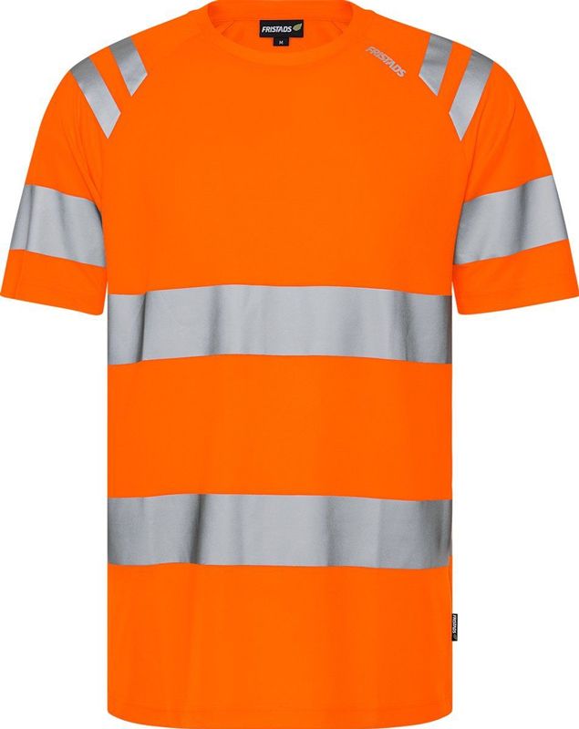 T-shirt - Hi-Vis Oranje - Ademend - Gecertificeerd EN ISO 20471