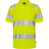 Fristads Hogezichtbaarheids poloshirt klasse 3 7861 GPST Hi-Vis Geel maat XS