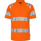 Fristads Hogezichtbaarheids poloshirt klasse 3 7861 GPST Hi-Vis Oranje maat XS