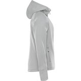 Fristads Cobalt Polartec® power stretch® hoodie dames Lichtgrijs maat XS