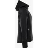 Fristads Cobalt Polartec® power stretch® hoodie dames Lichtgrijs maat XS