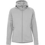 Fristads Cobalt Polartec® power stretch® hoodie dames Lichtgrijs maat XS