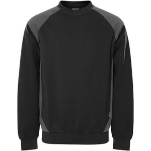 Fristads Sweater 7148 GSM Zwart/Grijs maat XS
