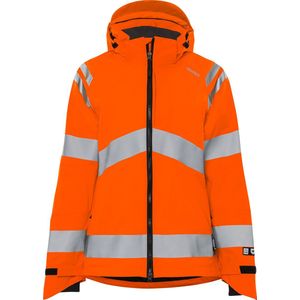 Fristads Hogezichtbaarheids dames shelljack klasse 3 4681 GLPS Hi-Vis Oranje maat 3XL