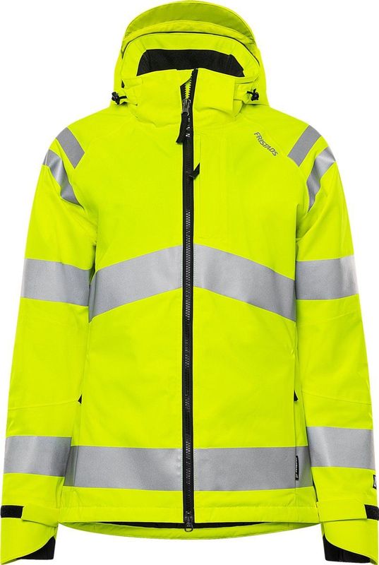 Fristads High vis dames winterjack klasse 3 4683 GLPS Hi-Vis Geel maat XS