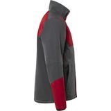 Fristads Softshell winterjack 4931 GSW Grijs/Rood maat S