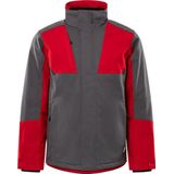 Fristads Softshell winterjack 4931 GSW Grijs/Rood maat S