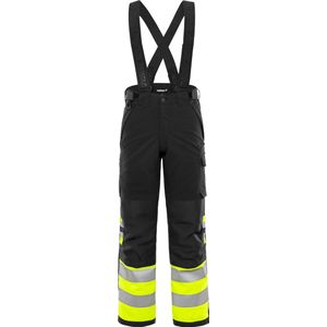 Fristads High vis winterbroek klasse 1 2681 GLPS Hi-Vis Geel/Zwart maat XS
