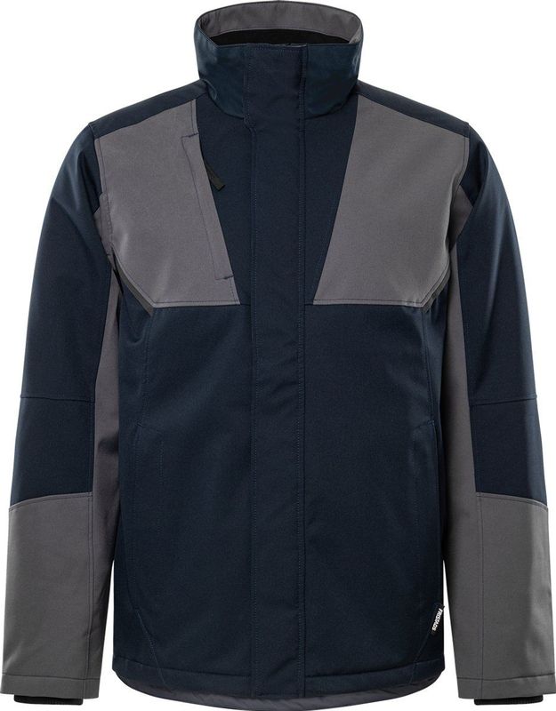 Fristads - Softshell Winterjack 4931 GSW - Zwart - Waterafstotend - Winddicht