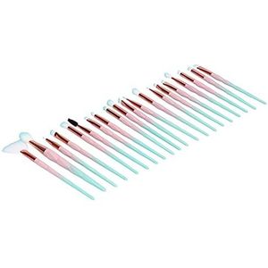 Set make-upborstels, foundationborstel Huidvriendelijk Zacht voor meisjes voor professioneel gebruik voor thuis voor vrouwen