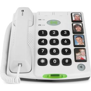 Doro Care SecurePlus 347 - Vaste telefoon - Wit