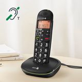 Doro PhoneEasy 100W - Single DECT telefoon - Zwart
