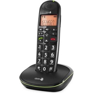 Doro PhoneEasy 100W - Single DECT telefoon - Zwart