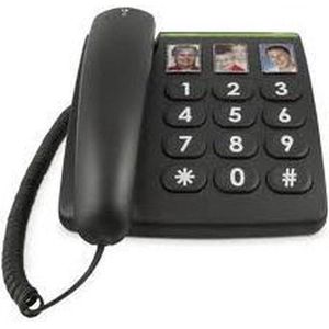 DORO PhoneEasy 331ph - Schnurgebundenes Telefon - schwarz