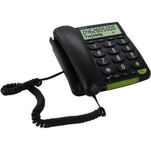 Doro PhoneEasy 312cs, Telefoon, Zwart