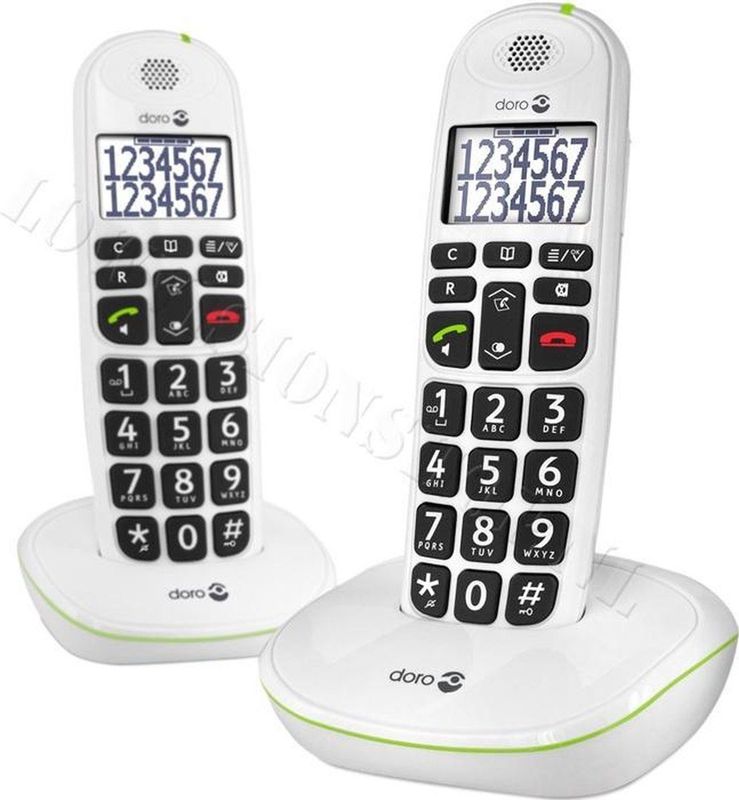 Doro PhoneEasy 110 Duo - Wit