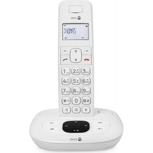 Doro Comfort 1015 - Single DECT telefoon - Antwoordapparaat - Wit