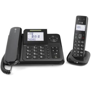 Doro Comfort 4005 - Duo DECT telefoon - Zwart