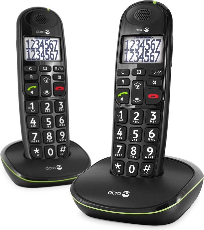 Doro PhoneEasy 110 Duo (zwart)