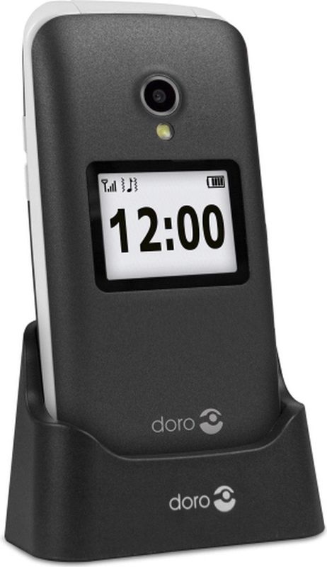 Doro 2424 2G (2.4 - 3 Mp - 2G - Sleutel Mobiele Telefoo - Zwart