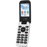 Doro 7030-4G mobiele telefoon in elegant klapdesign (3MP camera, 2,8 inch (7,11 cm) display, LTE, GPS, Bluetooth, WhatsApp, Facebook, WiFi), zwart