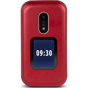 Doro 6060 GSM mobiele telefoon in elegant klapdesign (3 MP camera, 2,8 inch (7,11 cm) display, GPS, Bluetooth) rood-wit