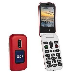doro 6060 Senioren mobiele telefoon Rood