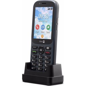 Doro - 730X - Sleutel Mobiele Telefoon - Grijs - 4G - Weerbestendig