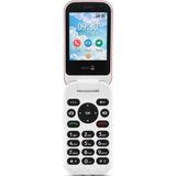 Doro 7080 Eenvoudig Klaptelefoon met WhatsApp en Facebook - Rood