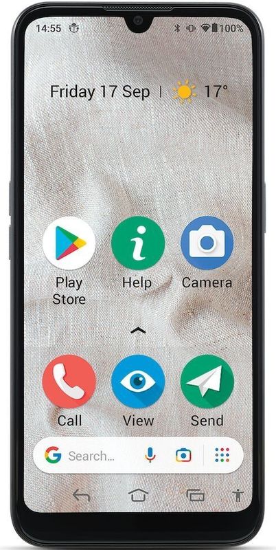 Doro - 8100 - Smartphone - 4G - Wit - Gebruiksvriendelijk