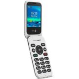 Doro 6820 Senioren Clamshell Telefoon Met Laadstation Zwart