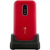 Doro - 6820 - Klaptelefoon - Rood - Kunststof