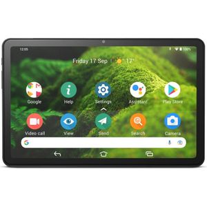 Doro Tablet - Eenvoudig tablet voor senioren - HD-scherm - Hoge leesbaarheid - Eenvoudige interface - Grote pictogrammen - Helder en krachtig geluid (grijs)