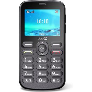 Doro 1880 - Senioren GSM - 4G - Zwart - Groot Beeldscherm