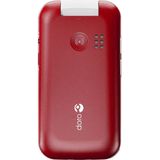 Doro 2880 - Blisterverpakking ROOD/WIT (2.86"", 17 MB, 4G), Sleutel mobiele telefoon, Rood