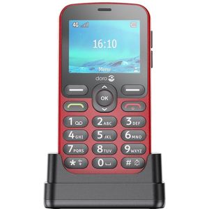 Doro 1880 (") 1 g Rood Instapmodel telefoon