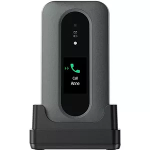 SPC Harmony 4G – Senioren Telefoon – Grote Knoppen, SOS-Knop, Luid Belvolume (97,5 DB), Oplaadstation, Geschikt Voor Hoortoestellen – Zwart